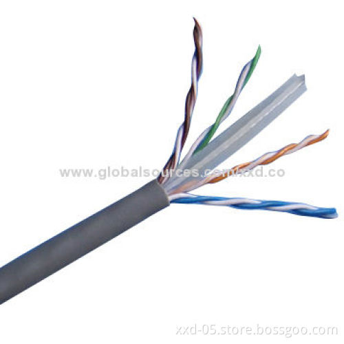 Professional LAN 305m 23AWG UTP Cat6 Cable, Factory Fluke Test with PVC or LSZH Jacket